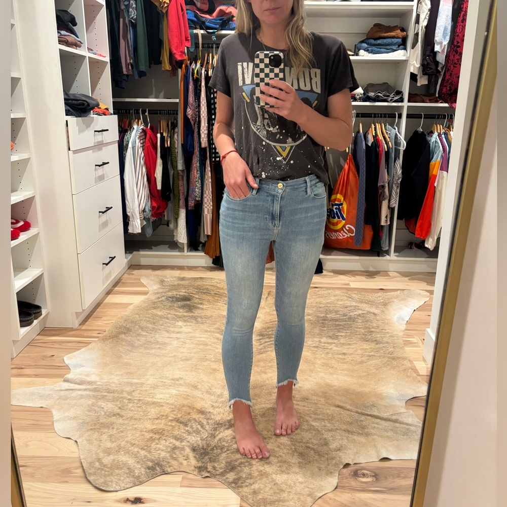 Frame denim skinny jeans